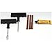 U.A.A. INC. New 6pc Set Strong Tubeless Repair Kit Fixes Tire Patch Needles Rasp Plug