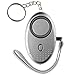 RP S 140db Personal Alarm Keychain Siren Emergency Sos Self Defense Horn (Silver)