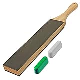 LAVODA Paddle Strop 2" by 9" Double-sided Leather