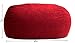 Big Joe XL Fuf Foam Filled Bean Bag Chair, Comfort Suede, Sierra Red