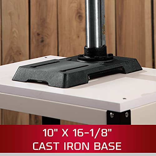 JET JWDP12, 12Inch Benchtop Drill Press, 1/2HP, 1Ph 115V (716000