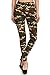 Leggings Depot High Waisted Camouflage & Multiple Print Leggings for Women-Full Length-R599, Combat Girl, One Size