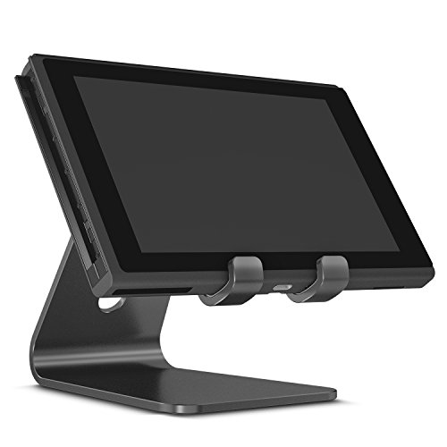 Omoton nintendo switch stand, advanced 4mm thickness al…