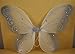 Silver Butterfly Fairy Costume Wings 17