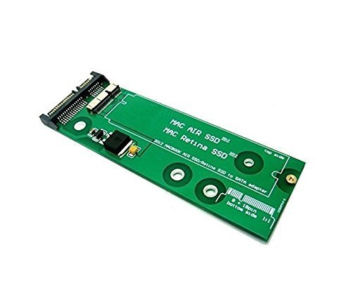 QNINE SSD to SATA or USB Adapter Card for MacBook Air and Pro Retina 2012 Year Only with Cable, HDD Hard Disk Drive Converter, Support 2012 Year Model A1465 A1466 MD223 MD224 MD231 MD232 MD212 MD213 - Thumbnail 3