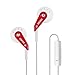 Edifier P185 Computer Headset Hi-Fi Classic Earbud Style Earphones with Microphone - Red