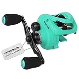 KastKing Spartacus Maximus Metal Baitcasting Reels – Size 200 Saltwater Fishing Reel - Dual Brakes - 10 + 1 Shielded Stainless Bearings - 25 LB Carbon Fiber Drag – Zero Flex Aluminum Alloy Frame