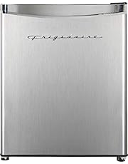 Frigidaire EFR182 1.6 cu ft Stainless Steel Mini Fridge. Perfect for Home or The Office. Platinum Series, 1.8