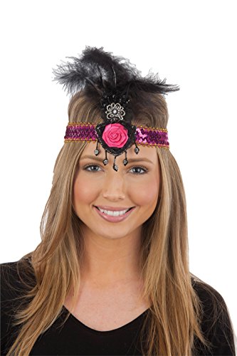 Jacobson Hat Company Women's Sequin Flapper Headband