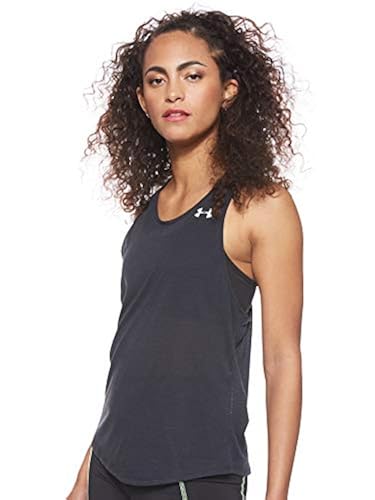 Under Armour Women's Streaker Racer Tank Black (001