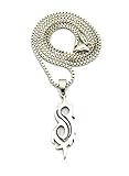 NEW SLIPKNOT STAINLESS STEEL PENDANT &2mm/24