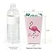 Big Dot of Happiness Pink Flamingo - Party Like a Pineapple Tropical Summer Favor Popcorn Treat Boxes Set 12
