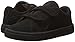 PUMA Unisex-Baby Suede Classic Badge Hook and Loop Sneaker, Black Black, 9 M US Toddler