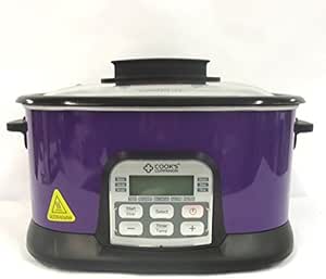 Cook's Companion 6.5 qt 1500W 11-in-1 Digital Multi Cooker - Plum