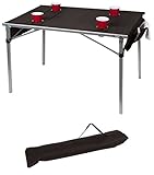 42″ Portable Lightweight Soft Top Folding Table For Camping and Travel With Carry Bag by Trademark Innovations