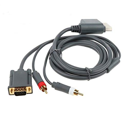 Multibao Xbox 360 VGA HD TV AV Component Cable Lead for PC LCD Plasma LED Television TV