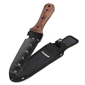 HAUSHOF 多機能園芸ツール ガーデンナイフ 山刀 スコップ ステンレス鋼