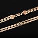 Clearance Deals Hip Hop Pendant Necklace Men Women Fashion Luxury Filled Curb Cuban Link Gold Necklace Jewelry by ZYooh (A)