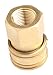 Forney 75129 Pressure Washer Accessories, Quick Coupler Female Socket, 3/8-Inch Female NPT, 4,200 PSI, Brass