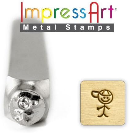 ImpressArt- 6mm, Son- Stick Figure Design Stamp by ImpressArt Metal Stamps