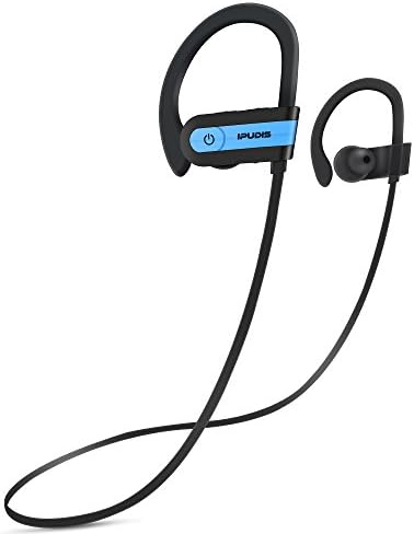 Bluetooth Earphone Sport Earbuds Earhook HD Stereo Wireless Headphones IPX5 Waterproof 110mAh CSR4.1 Noise Cancelling