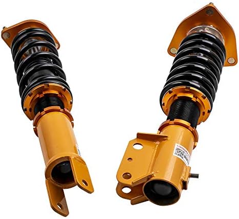 4本セット 01 07 車高調 サスペンション 4本セット Bbspx 三菱ランサーevo7 Evo8 Evo9 Ct9a Bbspx 2フロント2リア Damper 減衰力24段 フロント ダンパー 全長調整式 レンチ付 リア Maxpeedingrods 調整可能ダンパー フロント