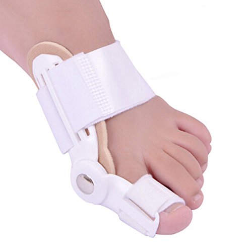 LEOGY (1Pair) Orthopedic Bunion Corrector Device, Hallux Valgus Bunion brace Splint Pads for Foot Bunion Relieve Relief Aid Surgery Treatment Toe Separators Straighteners