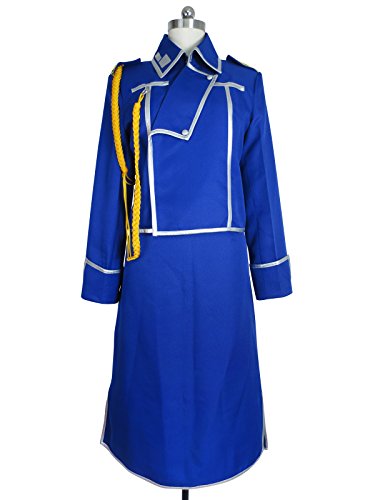 Full Metal Alchemist FA Lieutenant Riza Hawkeye Military Uniform Cosplay Costume