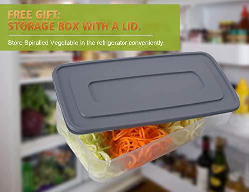 4 Vegetable+Spiralizer+Spaghetti+Strongest+Heaviest+Duty