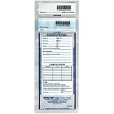 Sirchie Integrity Evidence Bag, 4x7-1/2", 100 Per Pack