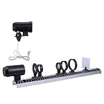 ULTECHNOVO-Labs-Complete-Optical-Bench-and-Attachment-Set-Investigative-Physical-Meniscus-Optical-Instrument-for-School-Physics-Class-Science-Lab-Supplies-9pcsSet