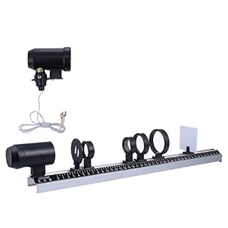 ULTECHNOVO Labs Complete Optical Bench and Attachment Set Investigative Physical Meniscus Optical Instrument for School…