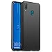 Huawei P Smart 2019 Case,Huawei Honor 10 Lite Case, Almiao [Ultra-Thin] Minimalist Slim Protective Phone Case Back Cover for Huawei P Smart 2019/Huawei Honor 10 Lite (Gravel Black)