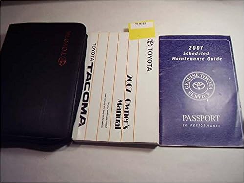 2007 toyota tacoma owners manual