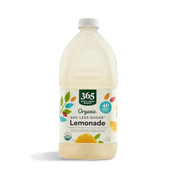 365 BY WHOLE FOODS MARKET, ORGANIC LIGHT LEMONADE, 64 FL OZ