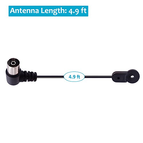 Fancasee FM Antenna 75 Ohm F Type Female Plug Jack Connector Adapter