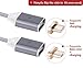 Smart&Cool Gen3 Nylon Braided Super Magnetic Micro USB Charging and Data Transfer Cable for Android Phone and Tablets (5ft-Silver Twin Pack)