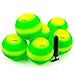 8.5 Inch Playground Balls, Dodge Balls, Kickball's (Set of 6) with 1 Hand Pump, Sports Balls, 250 Grams solid and safe