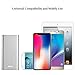 BONAI Power Bank 20000mAh External Battery Pack (Thinnest Aluminum)(Ultra High Capacity) 4 USB Output Ports Portable Charger High-Speed Charging for iPhone 13 12 11 XS 8 7 Samsung S9 S8 - Sliver