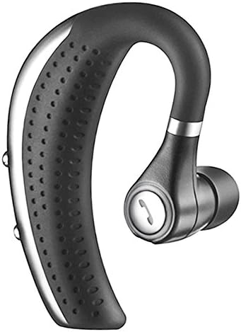 [New]Bluetooth Headset,Coolbit V4.0 Wireless Bluetooth Headphones Lightweight Ear Hanging Earphones with Noise Cancelling Mic Earbuds Hands Free Business Earpiece for Phones,Office,Skype,Driver(Black)