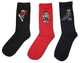 Polo Kids Socks for Boys 3-Pack Crew Dress Sock