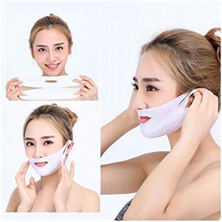 Multifunction V-Shape Face Slimming Mask for Women Men, Lifting Chin Mask, Chin Up Mask (10Pcs)