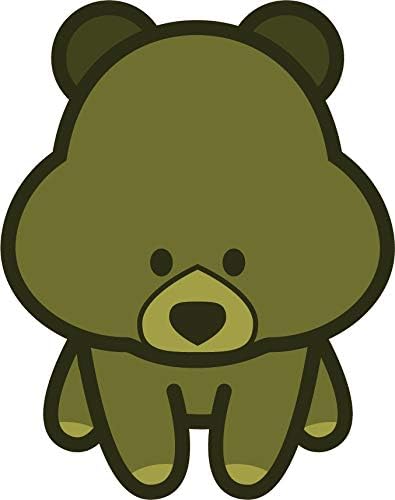 Amazon かわいい赤ちゃん部屋 幼稚園の野生動物絵文字ビニールステッカー 12 Tall ステッカー デカール 車 バイク