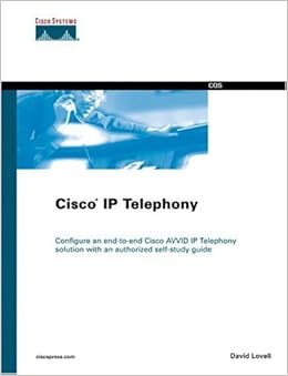 Cisco Ip Telephony Cisco Certification Training By David