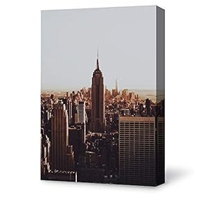 Canvas Wall Art Brooklyn Bridge and New...
