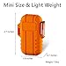 Dual Arc Lighter USB Rechargeable Plasma Lighter Waterproof and Windproof Mini Size for Outdoor Camping (Orange)thumb 3