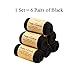Mottee&Zconia No Show Socks Men Low Cut Ankle Short Socks for Men Black Casual Anti-slid Socks with Non Slip Grip for Men Size8-11