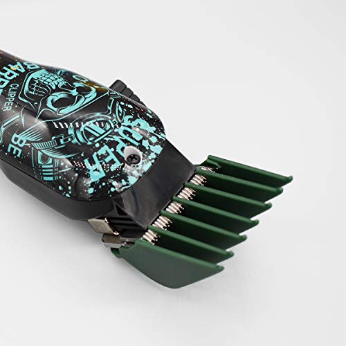 ZEROKIWI Professional Hair Clipper Guide Combs #3170-400, 8 Colors 8 Lengths Cutting Guards 1/8-1\