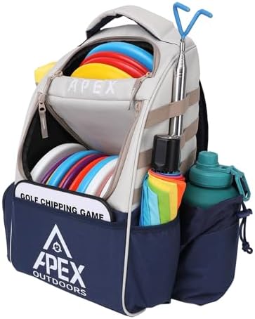 Amazon.com: PGA TOUR Disc Backpack, 6 Compartments, Bottle Holder