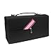 Samaz 80 Slots Marker Case Markers Carrying Bag Holder for Primascolor Marker and Copic Marker (Black)